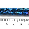 Electroplated Synthetic Magnetic Hematite Beads Strands G-P545-G01-02E-4
