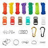 DIY Parachute Cord Bracelets Making Kits DIY-LS0003-89-1