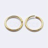 925 Sterling Silver Saw Cut Open Jump Rings STER-F036-02G-0.6x4mm-3
