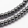 Grade AB Non-magnetic Synthetic Hematite Beads Strands G-P209-02-3mm-1