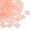 Frosted Transparent Acrylic Beads X1-OACR-P029-09B-02-2