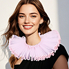 Detachable Lady's Gauze Fake Collar AJEW-WH20042-91C-3