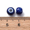 Bright Glazed Porcelain Beads PORC-D300-A21-2