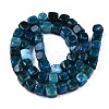 Natural Dyed Quartz Beads Strands G-T131-56-3