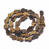 Natural Tiger Eye Bead Strands X-G-R185-8x12mm-14-2