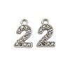 304 Stainless Steel Pendants STAS-L080-002P-02-1