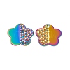 Ion Plating(IP) 304 Stainless Steel Pendants STAS-B031-21R-1