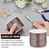 Matte Round Aluminum Wire AW-BC0003-30D-0.8mm-6