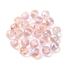 AB Color Plated Glass Beads EGLA-P059-02A-AB04-1