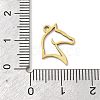 Animal Theme 304 Stainless Steel Pendants STAS-D213-02C-G-3