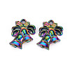 Rainbow Color Alloy Pendants PALLOY-S180-281-NR-2