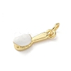 Brass Enamel Pendants KK-A273-10G-01-2