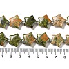 Natural Unakite Beads Strands G-NH0005-014-5