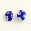 Handmade Millefiori Glass Cabochons LK-R006-12-2