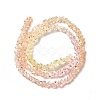 Transparent Glass Bead Strands GLAA-H023-02A-3