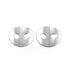 Tarnish Resistant 2-Hole 201 Stainless Steel Sewing Buttons STAS-E147-32P-1