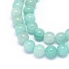 Natural Amazonite Beads Strands G-F602-02-6mm-3
