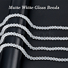 2 Strands Transparent Glass Beads Strands GLAA-DC0001-41-5