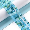 Glass Beads Strands X-GLAA-E036-09G-2