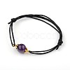 Gemstone Adjustable Link Bracelets X-BJEW-JB01554-05-1
