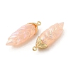 Rainbow Iridescent Plating Resin Pendants LS-RESI-C047-03A-G-2