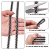 Hotfix with Two Rows Rhinestone DIY-BT0001-27-4