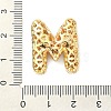 Rack Plating Brass Micro Pave Cubic Zirconia Pendants KK-Q790-01M-G-3