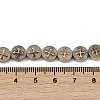 Electroplated Synthetic Non-magnetic Hematite Beads Strands G-K375-B02-08-4
