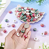 150Pcs Opaque Resin European Beads RESI-TA0004-61D-6