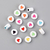 Opaque Acrylic Beads ACRP-T004-02-1