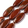 Natural Red Jasper Beads Strands G-B078-E10-01-1