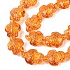 Transparent Glass Beads Strands DGLA-N021-02A-08-3