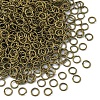 Iron Open Jump Rings IFIN-YW0001-41AB-1