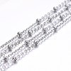 Tarnish Resistant 304 Stainless Steel Cable Chains CHS-H020-02P-1