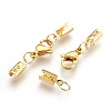 304 Stainless Steel Lobster Claw Clasps STAS-P207-07G-C-2