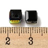 Electroplate Glass Beads EGLA-Z004-04A-05-3