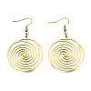 201 Stainless Steel Dangle Earrings STAS-S105-JN602-2-1