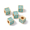 Rack Plating Brass Enamel Beads KK-B060-04G-06G-3