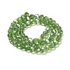 Transparent Glass Beads EGLA-A035-T8mm-B11-2