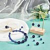 Nbeads 120Pcs 3 Styles Natural Lapis Lazuli Beads Strands G-NB0003-68-6