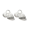 Non-Tarnish 304 Stainless Steel Stud Earring Findings STAS-F286-06B-P-2