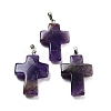 Natural Amethyst Pendants G-A231-02A-1