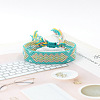 Polyester Braided Rhombus Pattern Cord Bracelet FIND-PW0013-004A-05-1
