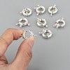 Rack Plating Brass Spring Ring Clasps KK-D399-B-S-NF-4