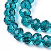 Glass Beads Strands EGLA-A034-T8mm-D27-A-3