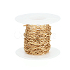 Soldered Brass Paperclip Chains CHC-G005-03G-6