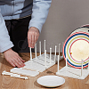 HPS Dish Drying Racks for Kitchen LS-ODIS-WH0030-284-4