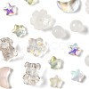 122Pcs 8 Styles Electroplate Transparent Glass Beads Sets EGLA-FS0001-51-3