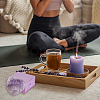 1Pc Natural Amethyst Heart Display Decoration DJEW-FH0001-46-5