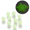 Luminous Acrylic Round Beads LACR-R002-4mm-01-1